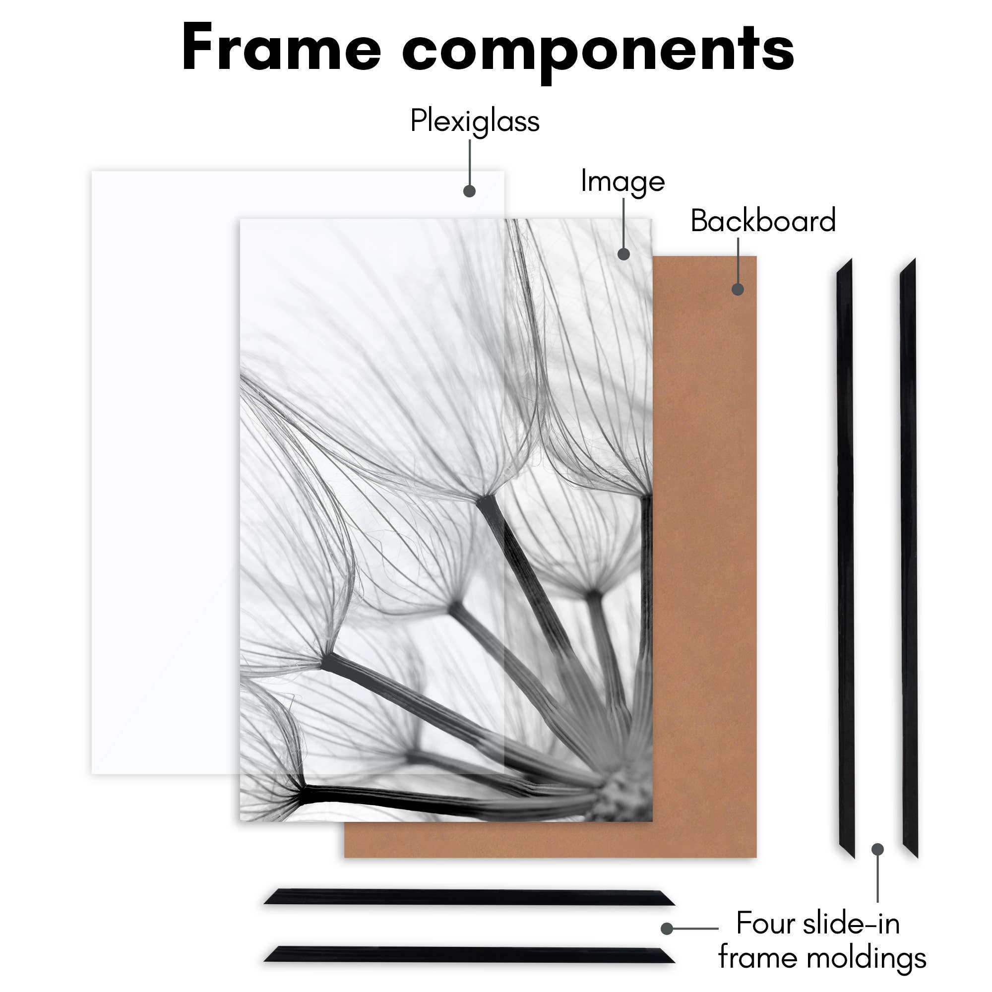 Americanflat - Wholesale Picture Frame - 3 Pack Lightweight Poster Frames17