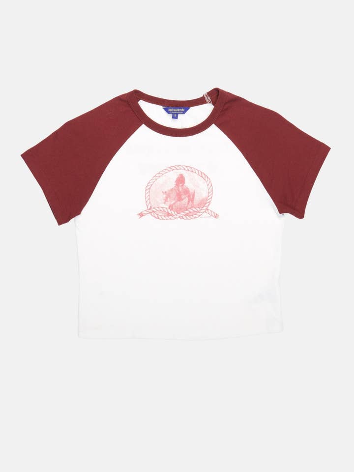 Rodeo Raglan Baby T-shirt for engroshandel hos Coney Island Picnic