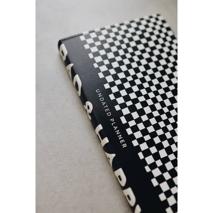 Rad & Happy - Wholesale Planner - 5x8 Undated Planner - Checkers Edition15