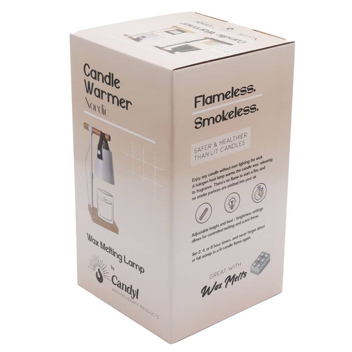 Candyl - Wholesale Wax Warmer - Candle Warmer Lamp - Modern Nordic Style - White