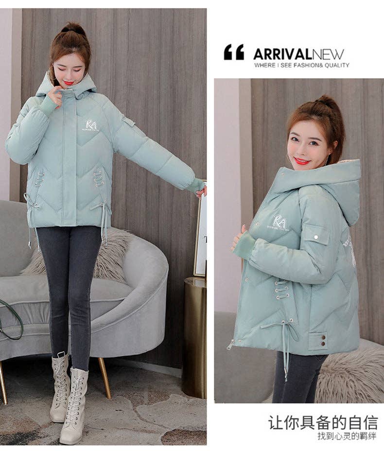Marayn - Wholesale Puffer Jacket - Women's - Chic 2025 Winter Puffer Jacket Korean Style Warm Loose #232