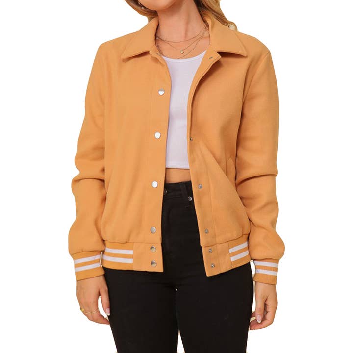 Shirt Collar Fleece Varsity Jacket and other Purchase Wholesale jaket varsity. Free Returns & Net 60 Terms on Faire trending on Faire.