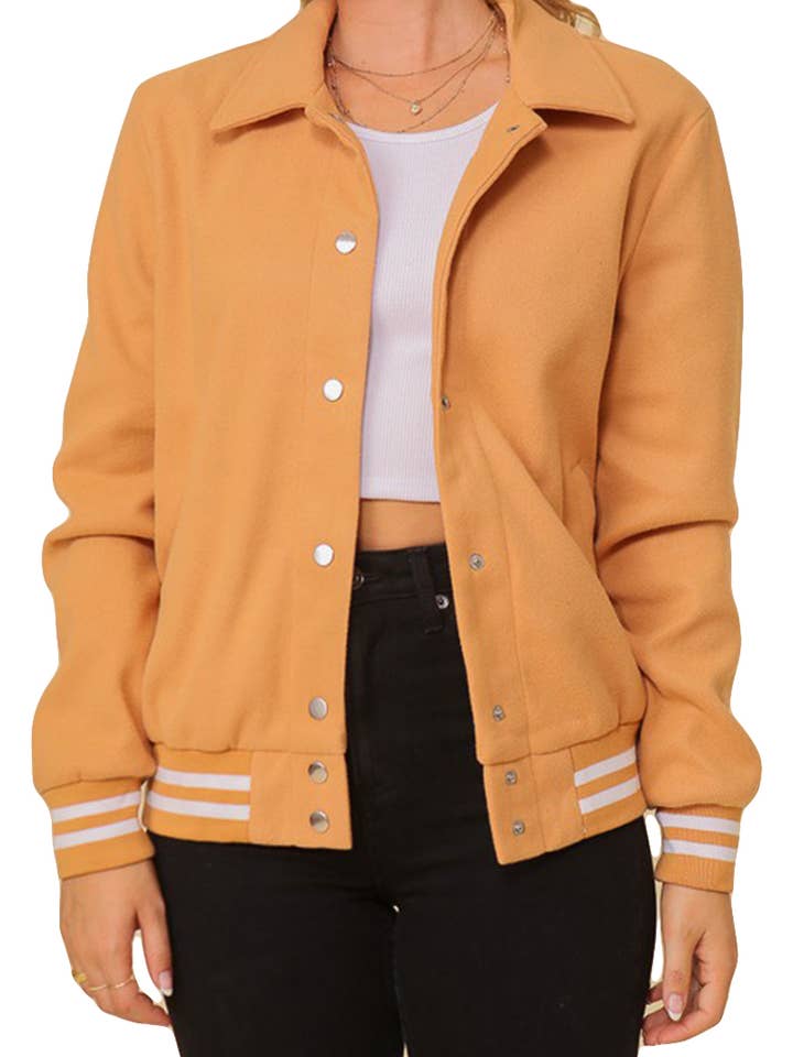 Shirt Collar Fleece Varsity Jacket and other Purchase Wholesale varsity jacket. Free Returns & Net 60 Terms on Faire trending on Faire.