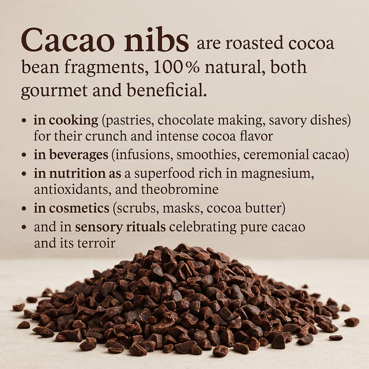 Comptoir Des Epices Madagascar - Wholesale Cocoa nibs - ( 25 Kg ) - Criollo Cocoa NIBS from Madagascar4