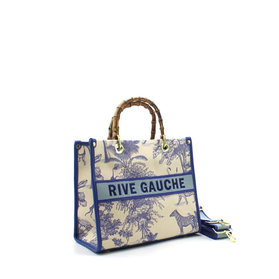 Vimoda - Vente Sac à main avec poignée sur le dessus – femme - JUNGLE Sac Rive Gauche Enye 1