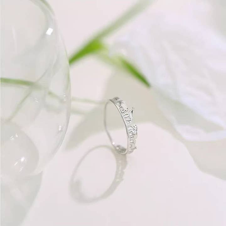 happyzzzsu – wholesale Band/stacked ring – 925 Sterling Silver Animals Zoo Ring3