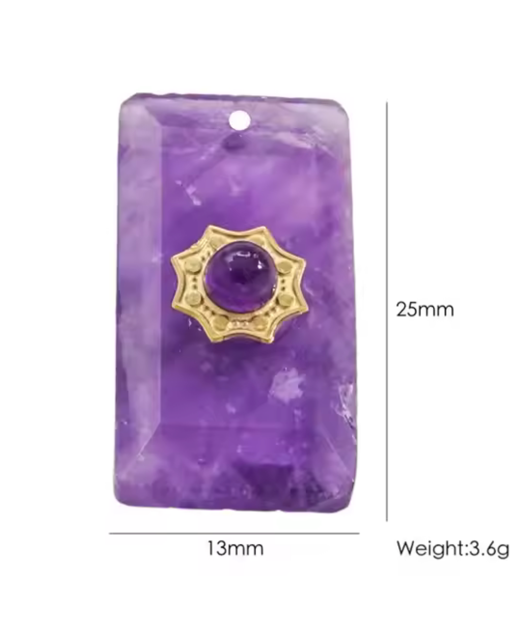 HoopLa - Wholesale Pendant/Charm Necklace - Augusta Antonia- Gemstone- Sun Pendant Necklace5