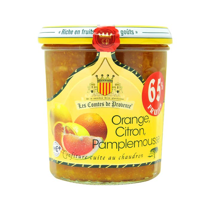 Comtes de Provence – Großhandel Marmelade/Gelee – Zitrusmarmelade (Orange, Zitrone, Grapefruit)