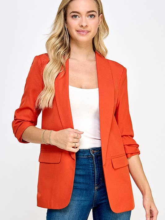 3/4 Sleeve Blazer and other Purchase Wholesale plus size blazer. Free Returns & Net 60 Terms on Faire trending on Faire.