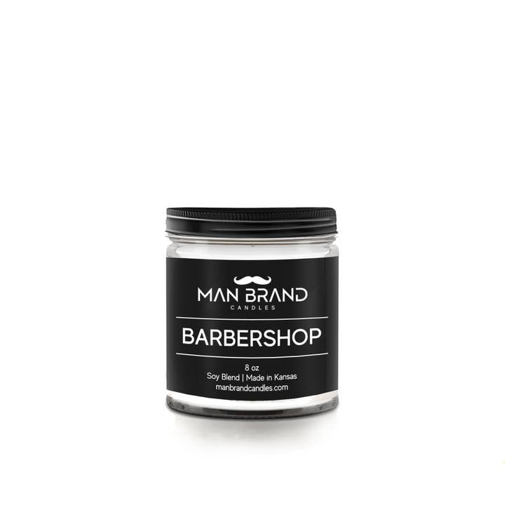 Man Brand Candles Barbershop for wholesale by Man Brand Candles