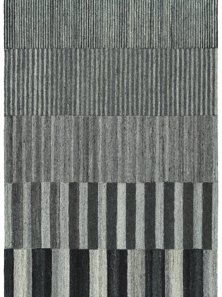 Tapis de course Alzada Collection anthracite de 2 pi 6 po x 8 pi pour la vente par contempo fashion