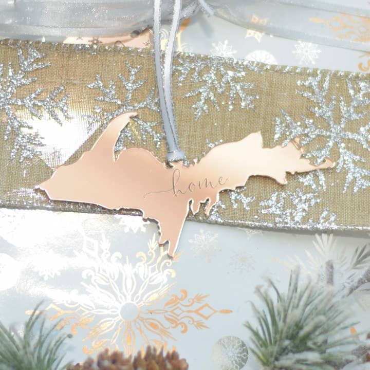 State Ornaments, State Souvenir Ornaments, Keepsake for wholesale by Sugar Crush Co