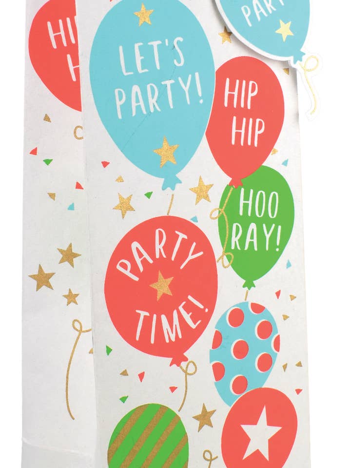 HOERA BALLONNEN FLES TAS voor wholesale door Party Partners