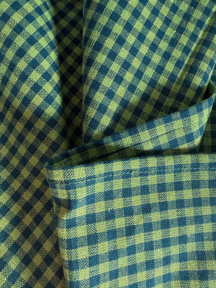 NEW Handwoven Gingham Kitchen Towel – Thailand for wholesale by Parekh Bugbee