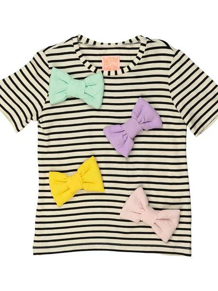 Manola Bow Tee for wholesale by Wauw Capow by Bangbang Copenhagen