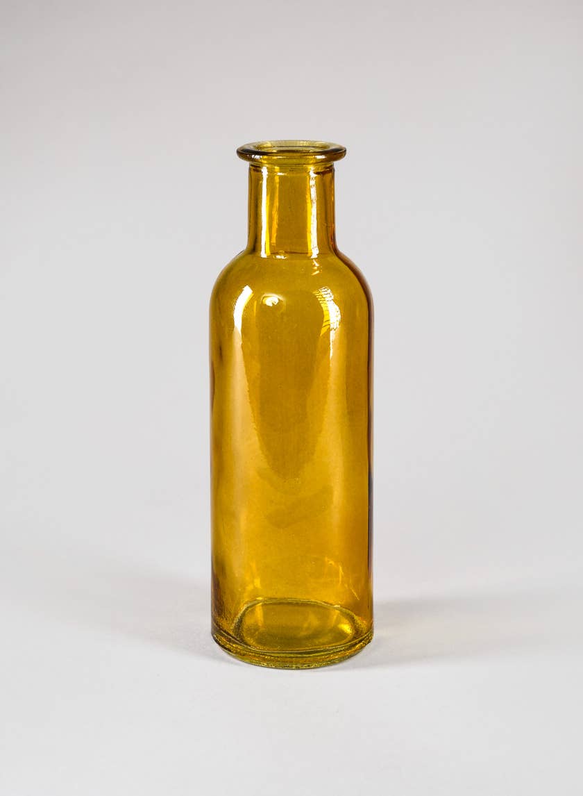 Jamali Garden - Wholesale Vase - Amber Glass Bottle Bud Vase3