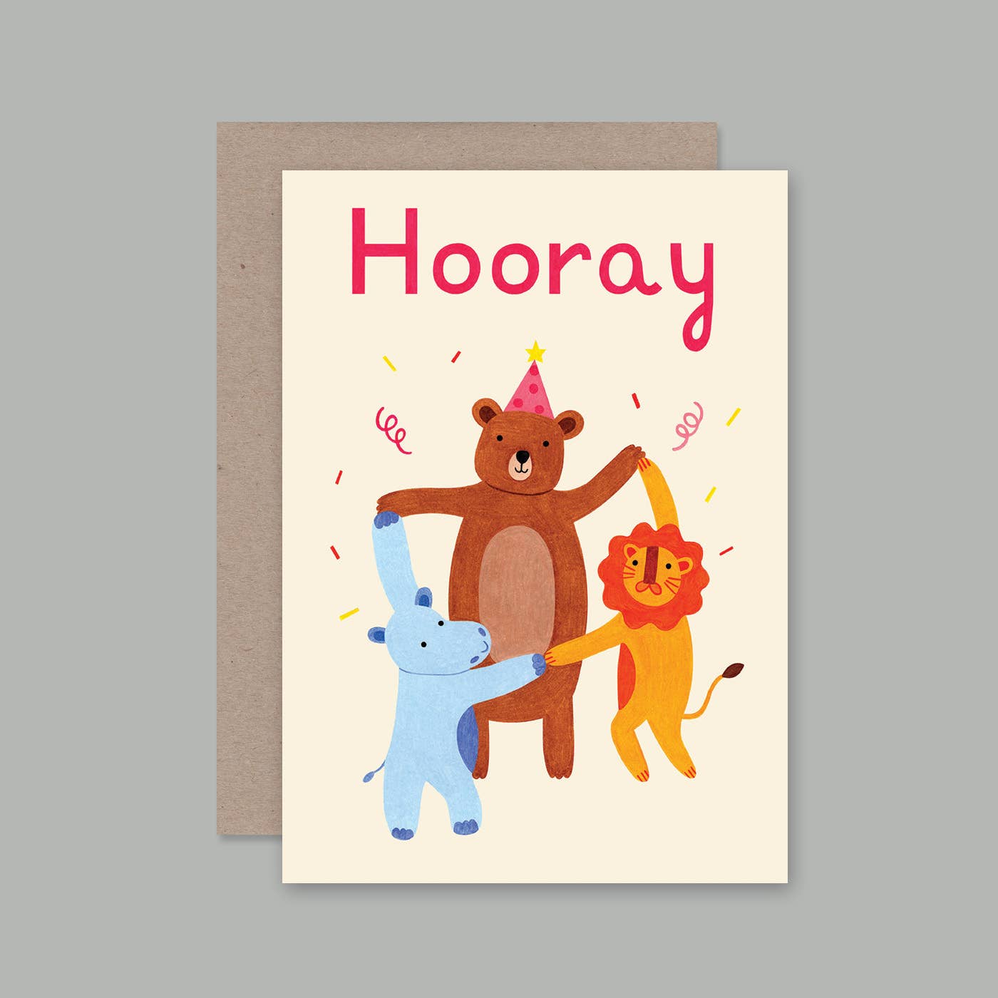AHD Paper Co - Wholesale Birthday card - Hooray card