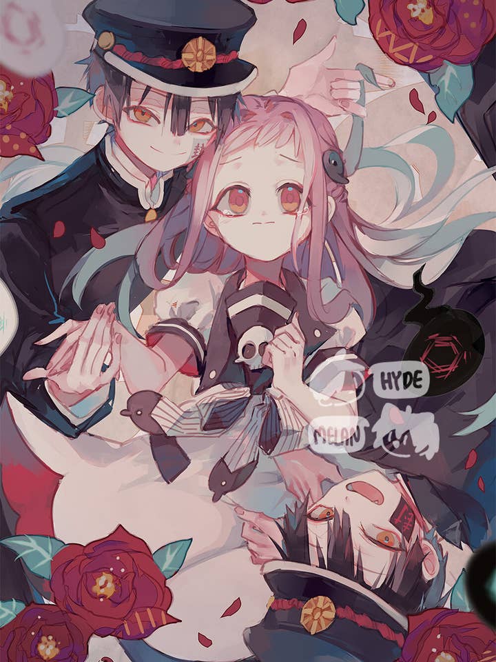 Póster Impreso de Toilet Bound Hanako Kun 11"x17" para venta al por mayor de HideawayMelon