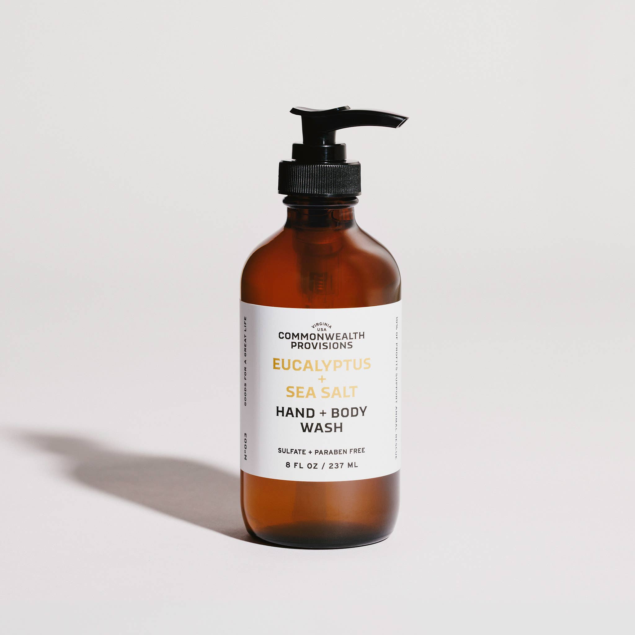 Commonwealth Provisions - Wholesale Hand Soap/Wash - Hand + Body Wash - Eucalyptus + Sea Salt0
