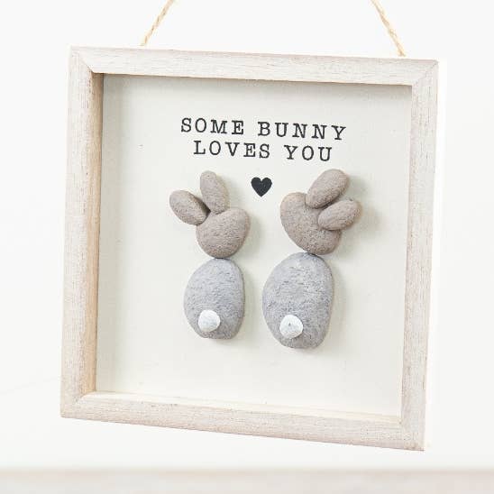 Moldura de Madeira "Alguém Gosta de Ti", 13cm por atacado de Gainsborough Giftware x Portland Living