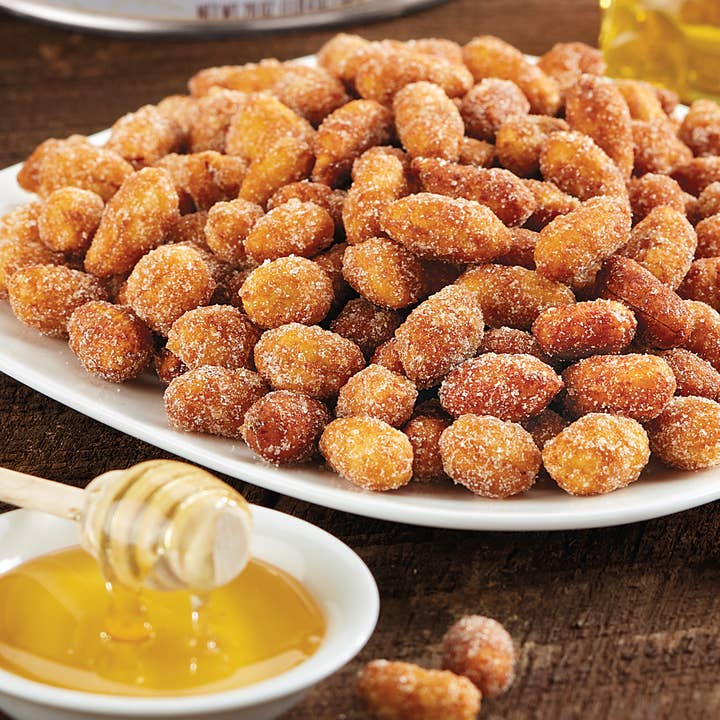 Whitley's Peanut Factory - Wholesale Nuts - 3 oz. Pouch Bags Honey Roasted Virginia Peanuts2