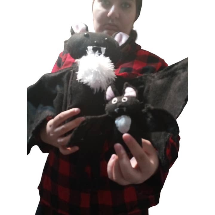 BLUE RIBBON ORNAMENTS - Vendita all'ingrosso Decorazione da parete 3D - Decorazione pipistrello di Halloween, Decorazione straordinaria, LXC35 @1