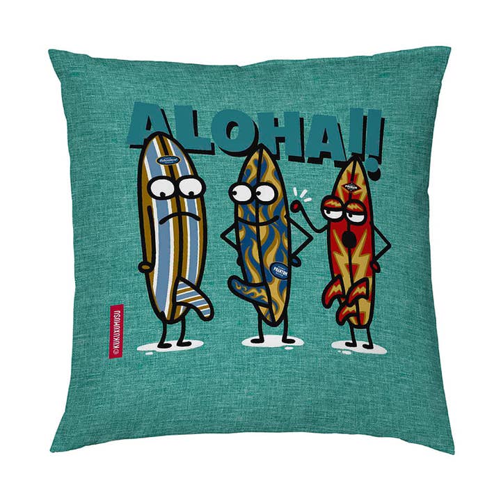 Housse de coussin Kukuxumusu Quillas 50 x 50 cm pour la vente par Atelie