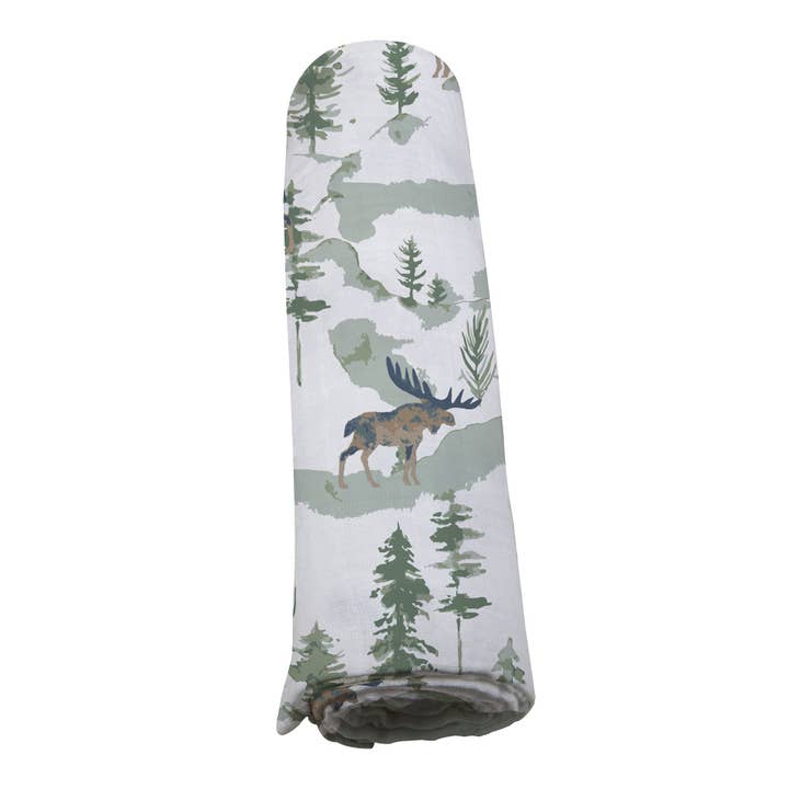 Newcastle Classics - Wholesale Swaddle - Baby - Mountain Moose Swaddle4