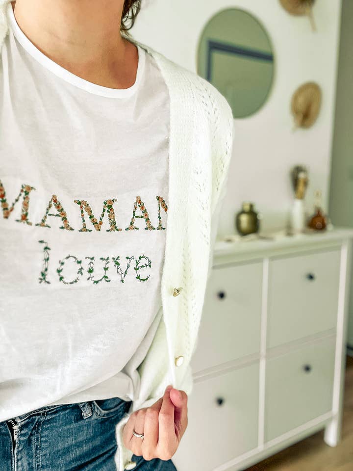 Floral alphabet 🌺 for wholesale by Merci Mouton