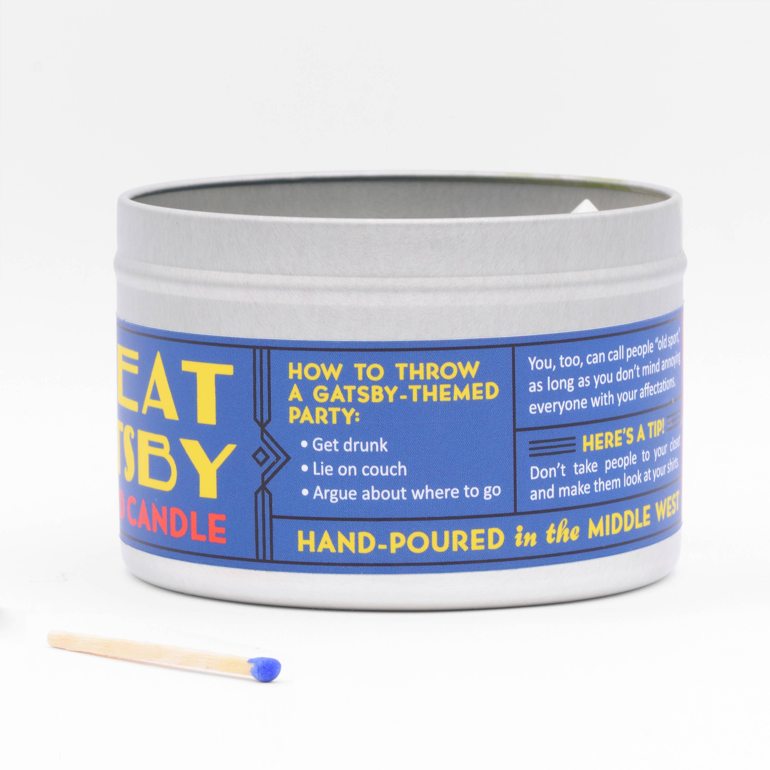 JD and Kate Industries – Velas de decoração por atacado – Vela Perfumada Great Gatsby3