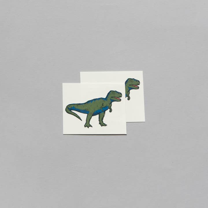 Tattly - Wholesale Temporary Tattoo - T Rex Tattoo Pair