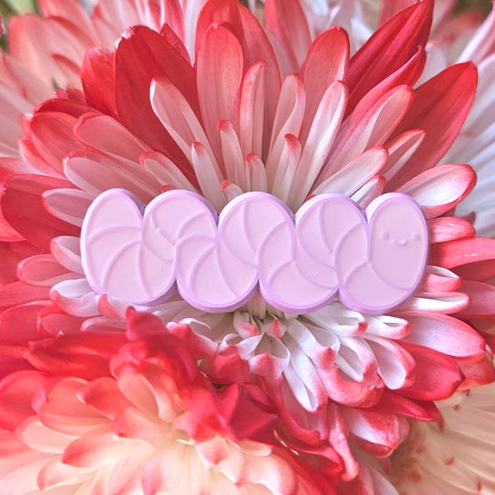 Sugar Lich - Wholesale Lapel pin/button - Big 'ol Worm - Soft Enamel Pin5