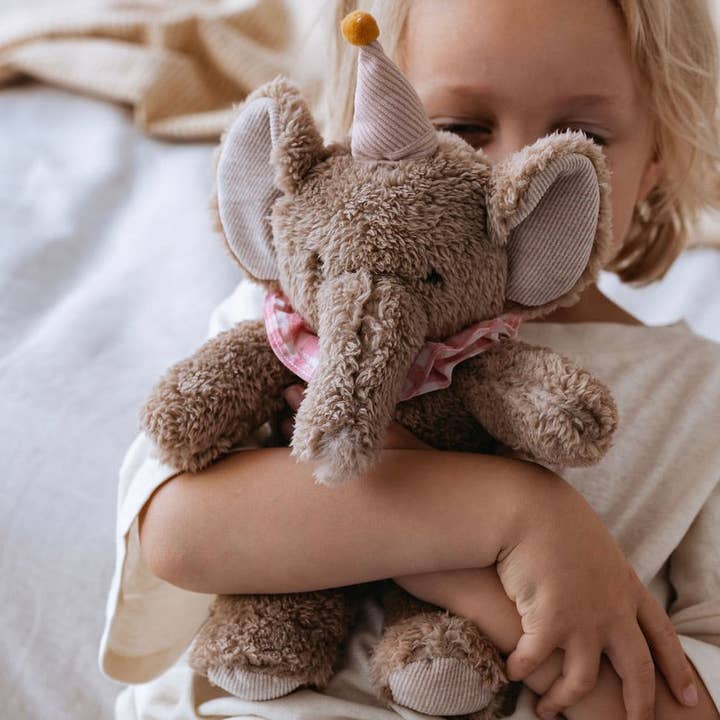 Priscilla Elephant | soft toy for wholesale by and the little dog laughed