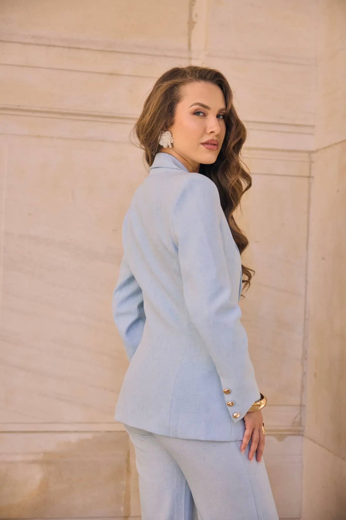 Frime – Großhandel Blazer – Damen – Strukturierter Blazer - 312214