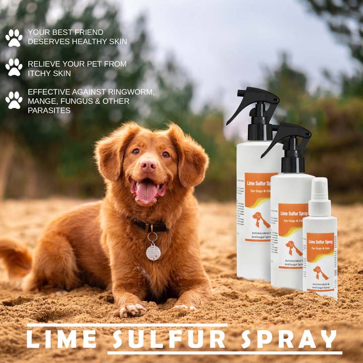 Healthy Paw Life - Vendita all'ingrosso Spray - Cani - Spray allo zolfo calce1