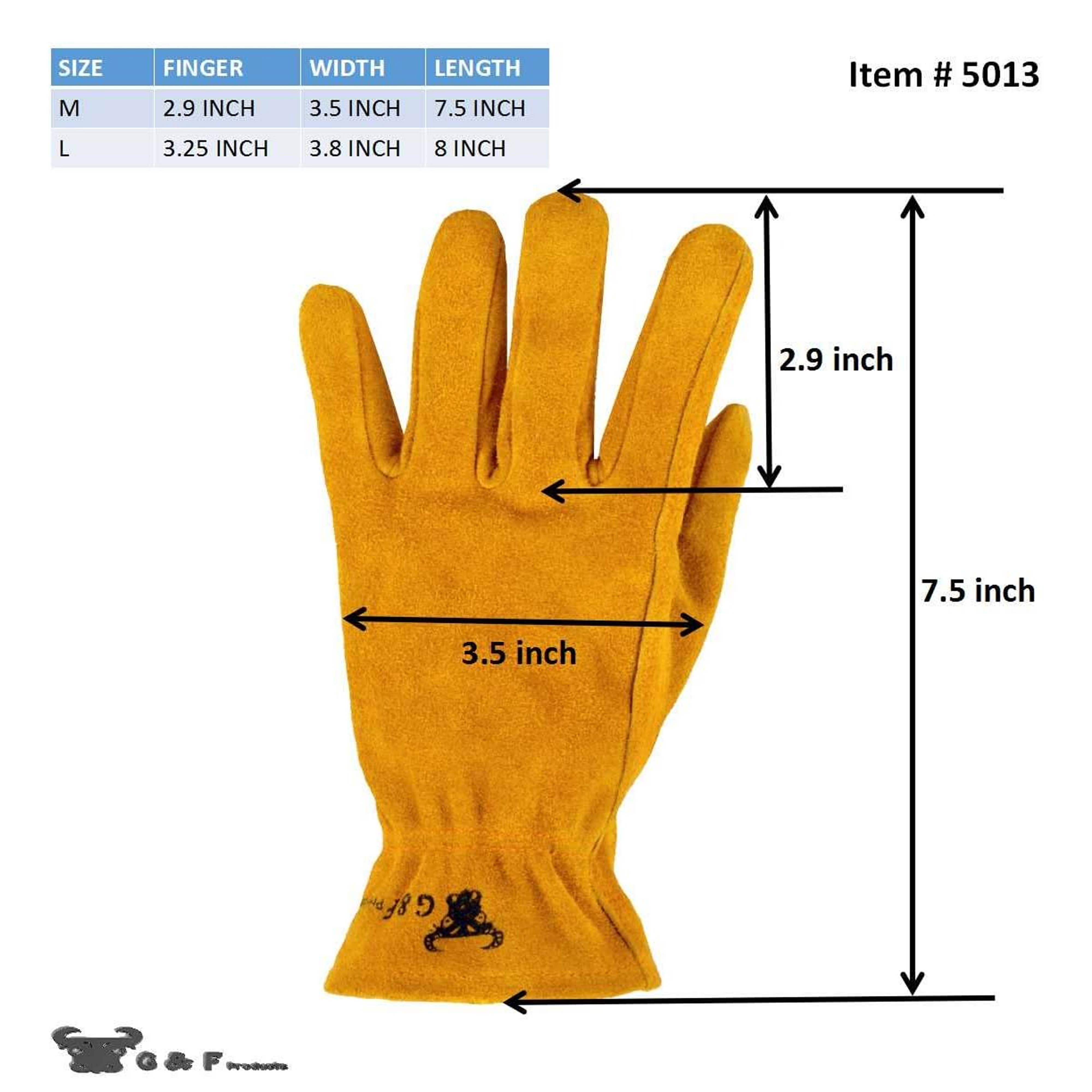 G & F Products - Wholesale Gloves - Kids - Kids Garden Gloves Synthetic Leather Work Outdoor Play1