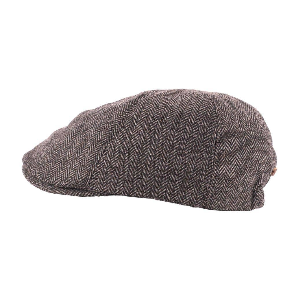 Eurostick – Engroshandel Flat cap - Herre – Sildeben Tweed Panel Flad Cap14