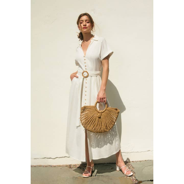 Heaven Sent Maxiklänning med korgspänne (1) för wholesale av Dress Forum