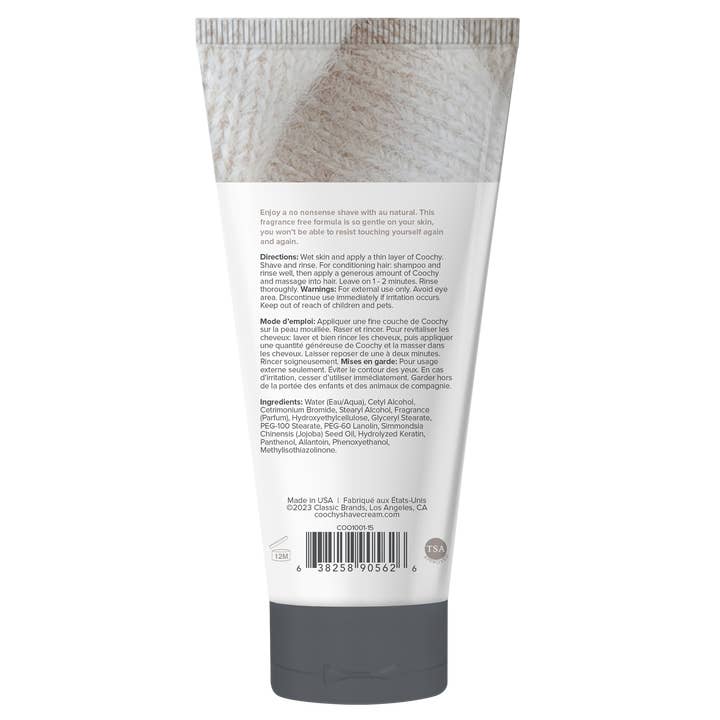 Coochy - Wholesale Shaving Cream - Coochy® SHAVE CREAM + Hair Conditioner – Au Natural1