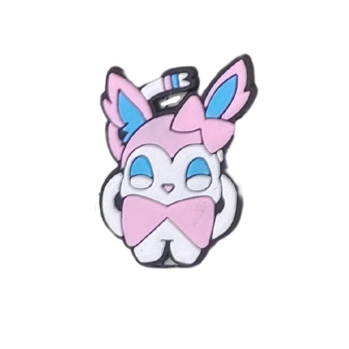 Pokemon Sylveon Croc Charm Shoe Charm for wholesale by Naytendo