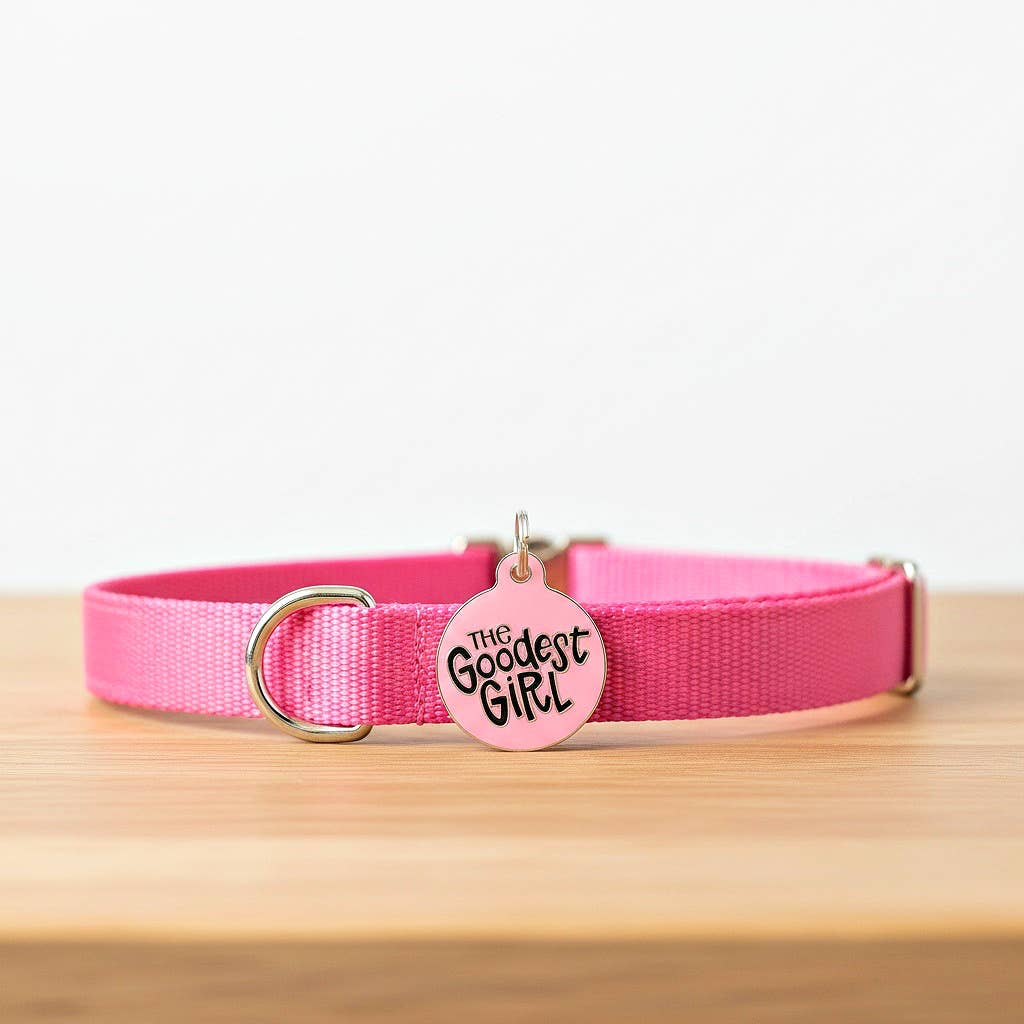 Bad Tags – Großhandel Haustiermarke – Katze/Hund – Personalisierter Hundemarkenanhänger mit scanbarem QR-Code – Goodest Girl6