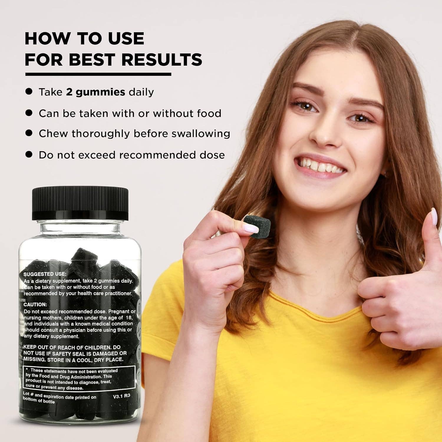 pure Vitamins - Wholesale Oral Supplement/Vitamin - Pure Vitamins Methylene Blue Gummies, Anti-Aging, 90ct - 5mg7