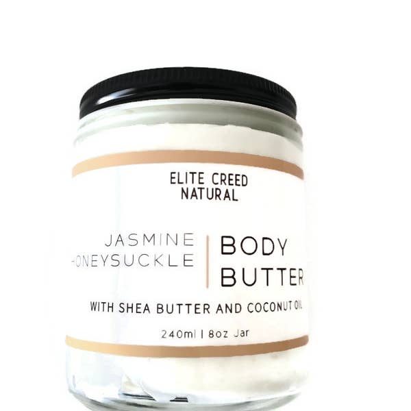 Elite Creed Natural LLC - Wholesale Body Balm/Butter - Jasmine Honeysuckle Whipped Body Butter