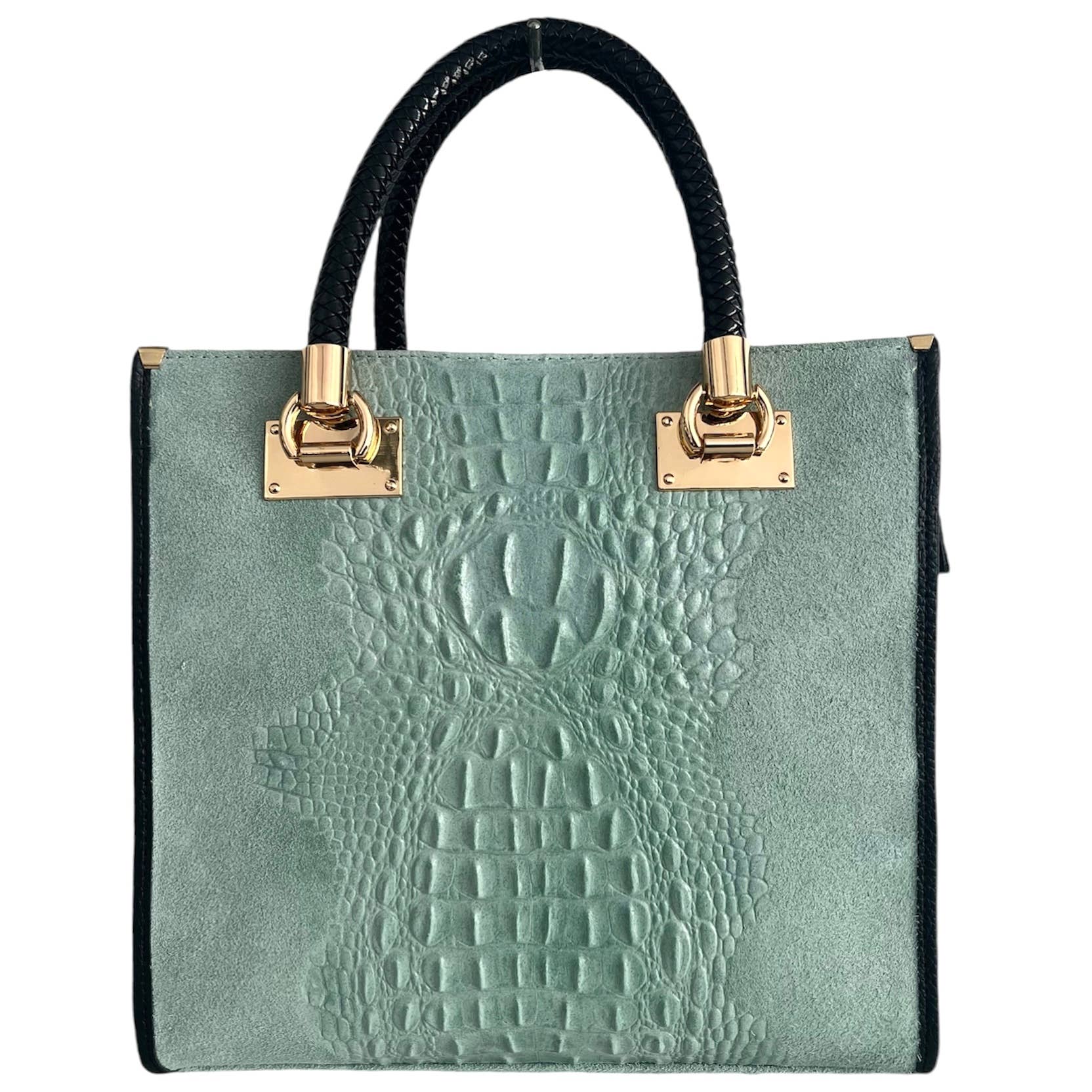 MODARNO - Wholesale Shoulder Bag - Women's - Modarno Women's shoulder bag - coconut print suede leather h18