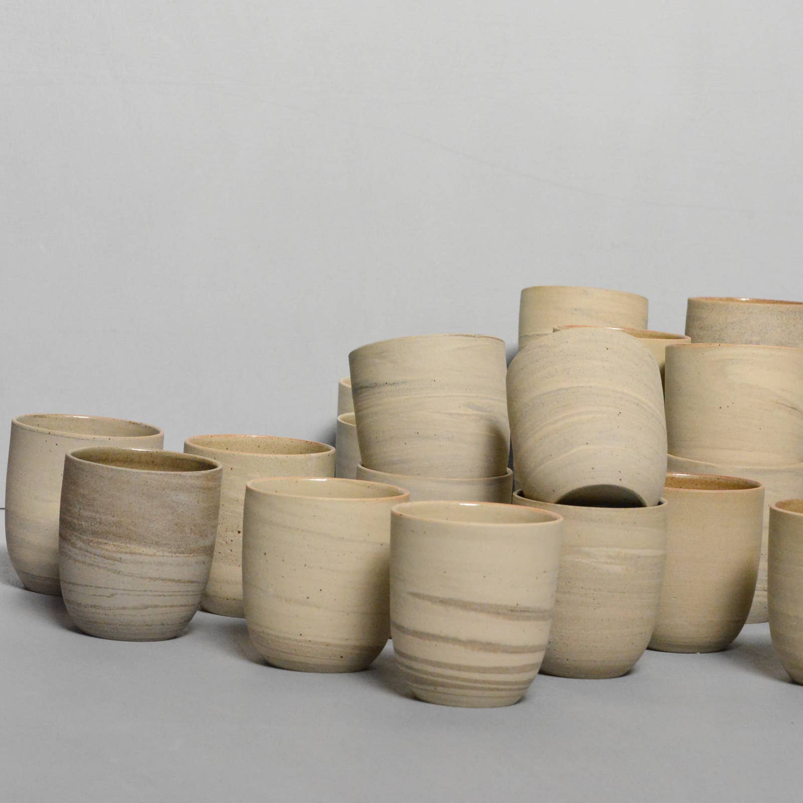 Noot ~Swart - Wholesale Coffee/Tea Cup - N+S Recycled Cafe Lungo 230ml Marbled recycled2