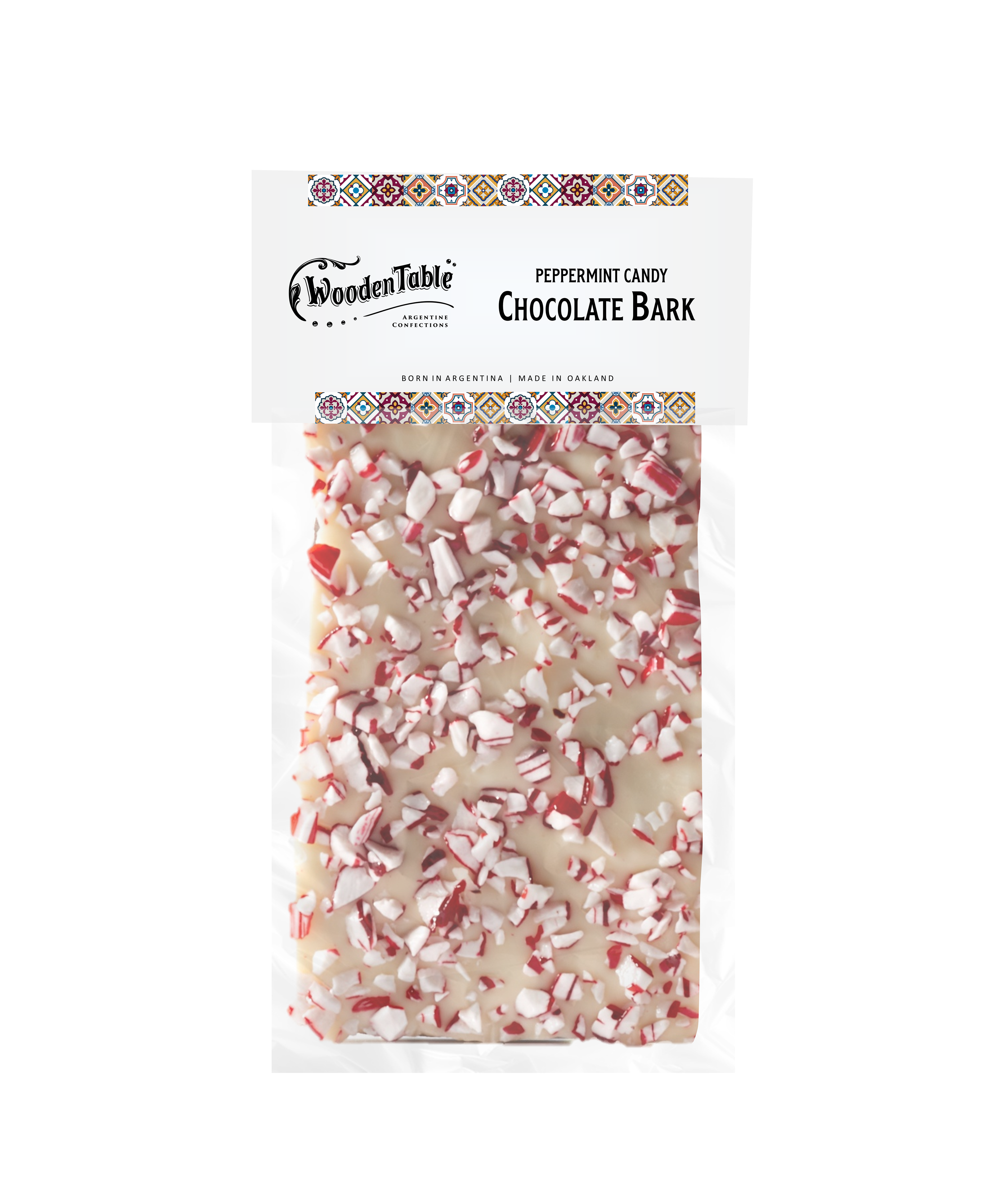 Wooden Table Baking Company – Engroshandel Chokoladebar – Pebermynte Candy Chokolade Bark1