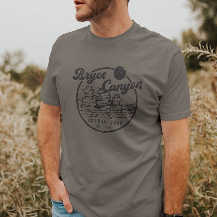 North & Pine - Wholesale T-Shirt (Graphic) - Unisex - Bryce Canyon National Park - Duo-Tone T-Shirt2