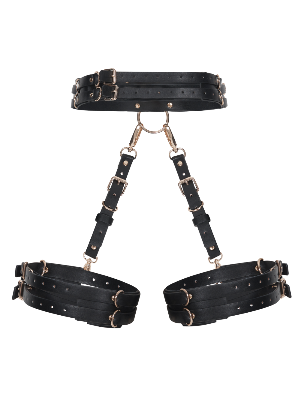 ZOE LEG HARNESS - LIQUORICE BLACK for wholesale on Faire12