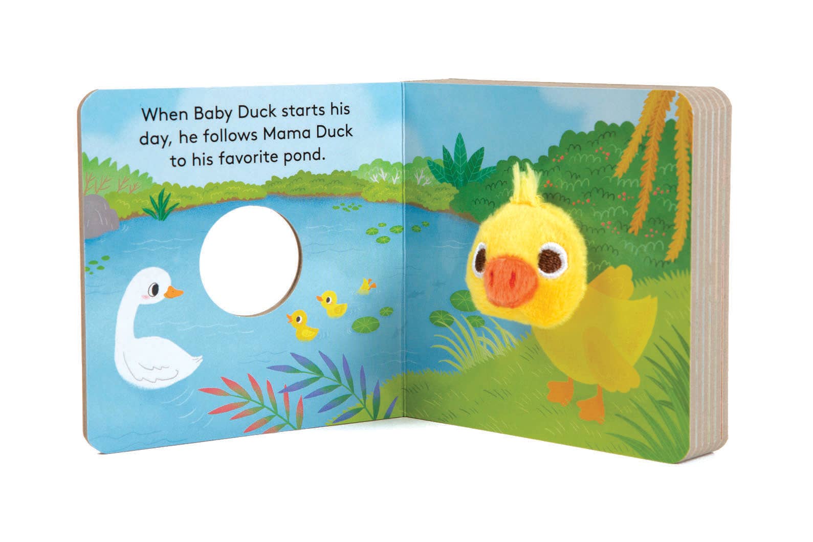 Chronicle Books - Wholesale Baby & Toddler Book (0-2) - Baby Duck: Finger Puppet Book2
