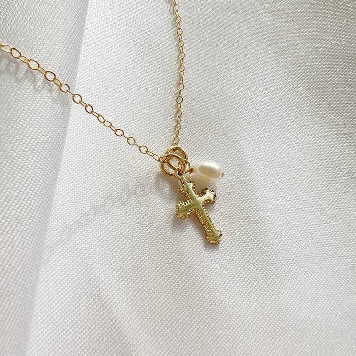True by Kristy Jewelry - Wholesale Pendant/Charm Necklace - Truly Blessed Charm Necklace Gold Filled Sterling Silver